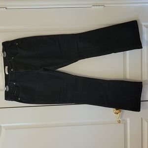 Like New Levi's Boot Cut 515 Black Jeans with Embellished Pocket